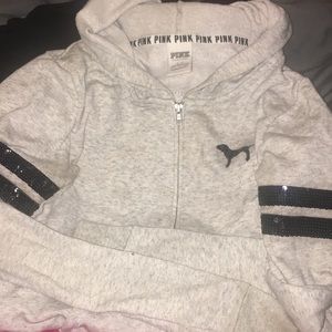 S I P Pink Victoria’s secret hoodie .